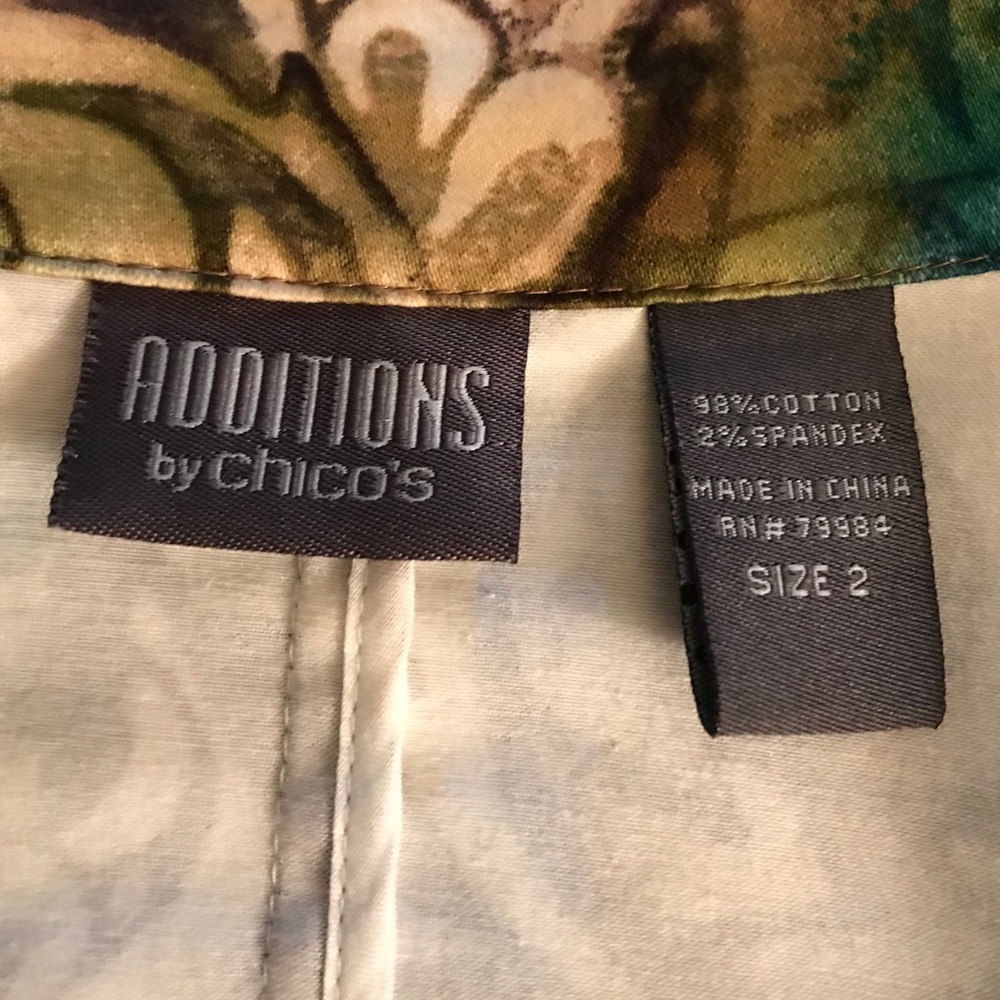 Chico’s Additions Unlined Jacket - Picture 3 of 4